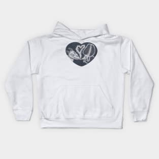 Strange Love Heart Kids Hoodie